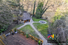 Luksus pod Strzechą z Prywatnym Pomostem